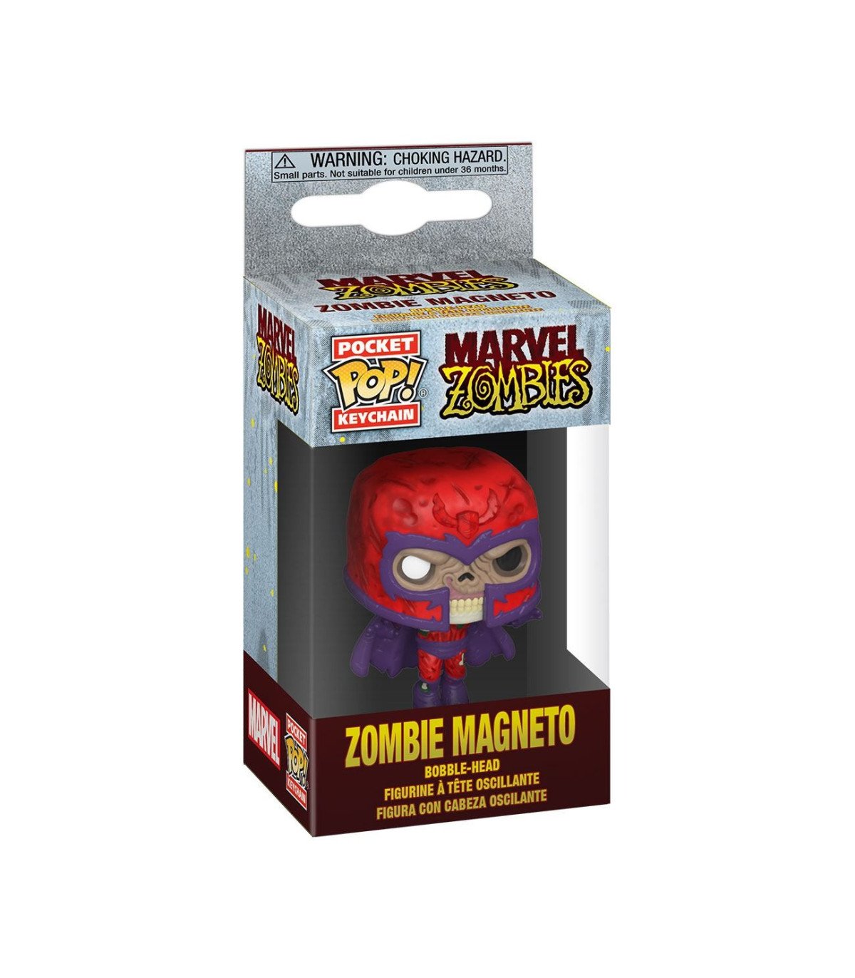 MARVEL ZOMBIE - MAGNETO - POP POCKET 4 CM