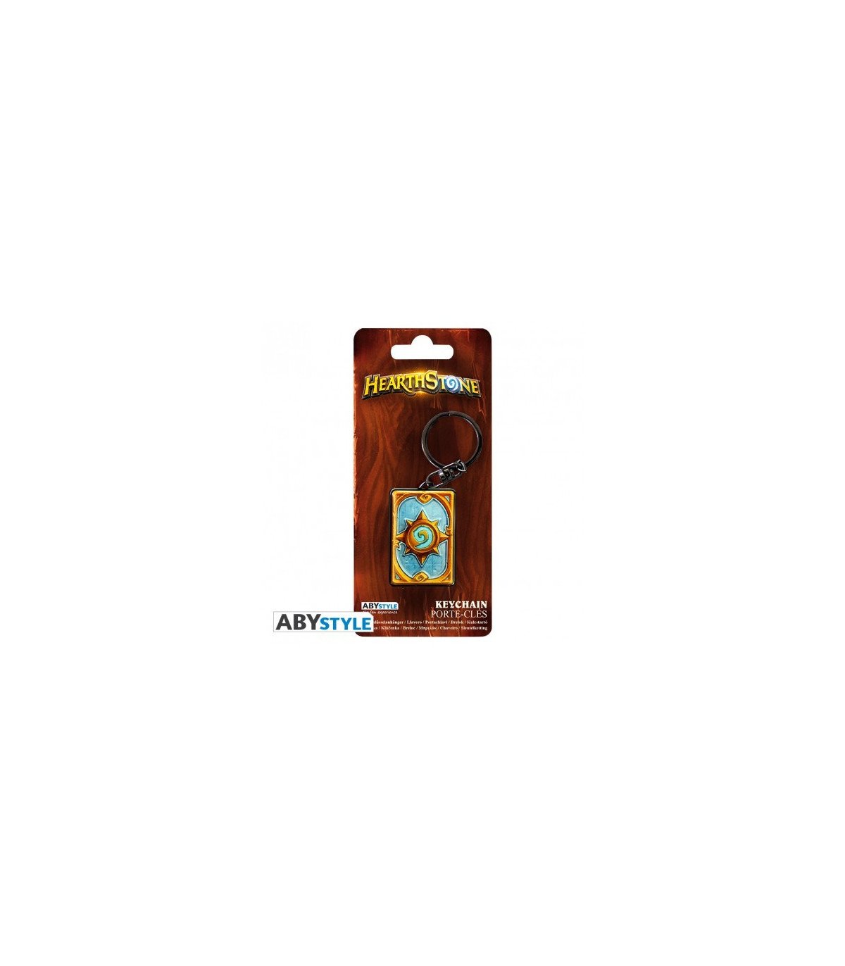 HEARTHSTONE - DOS DE CARTE - PORTE-CLES