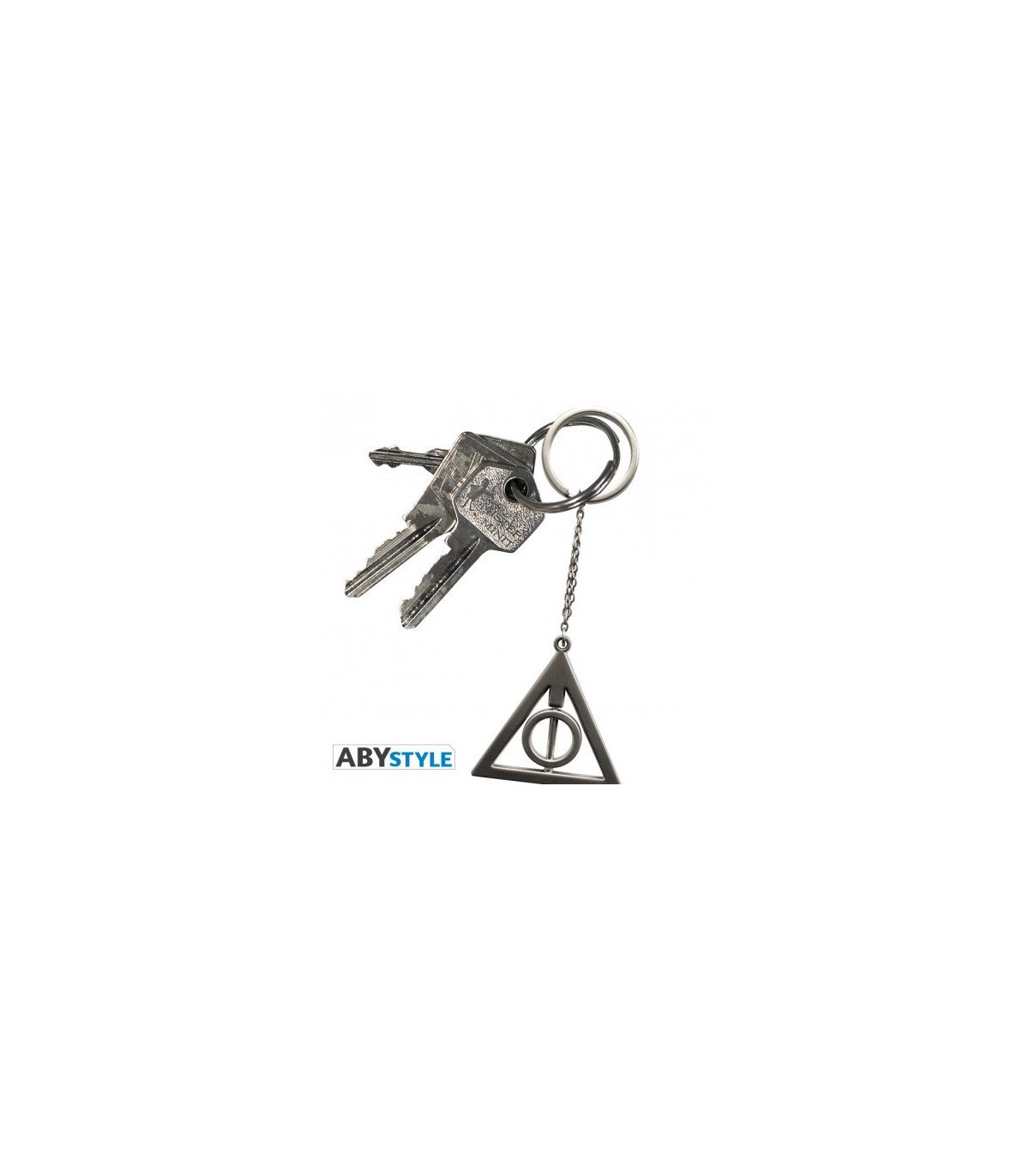 Porte-clés Harry Potter - Reliques De La Mort - ABYstyle, Licence Officielle, 4-5 Cm
