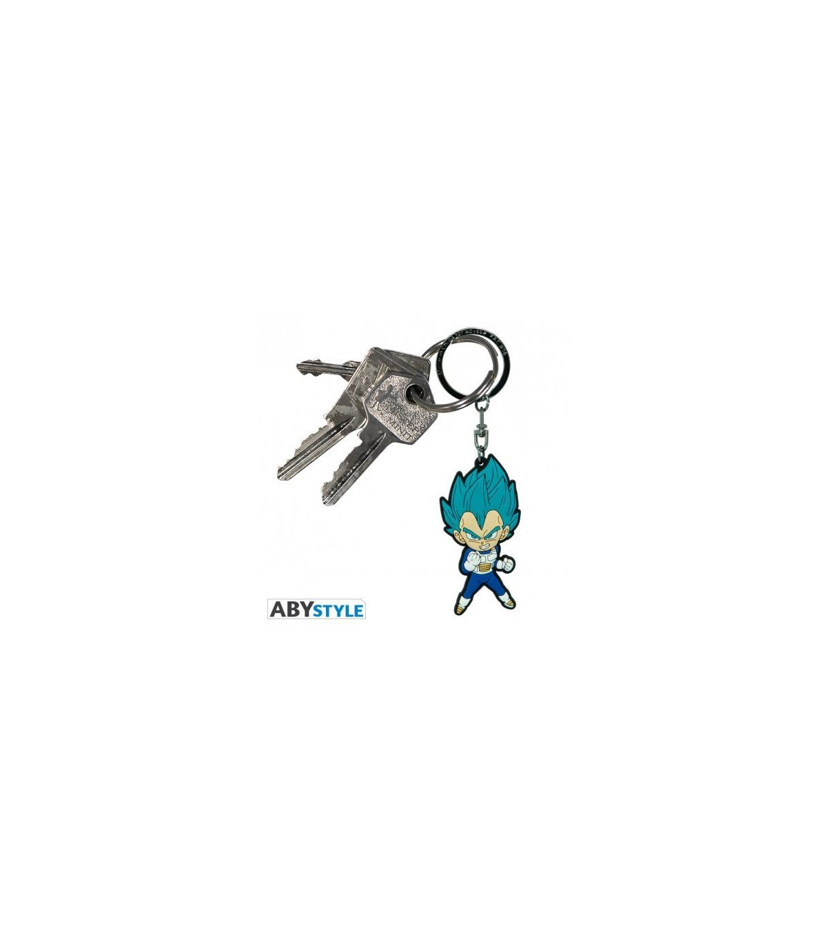 DRAGON BALL SUPER - PORTE-CLES PVC - VEGETA SAIYAN BLUE