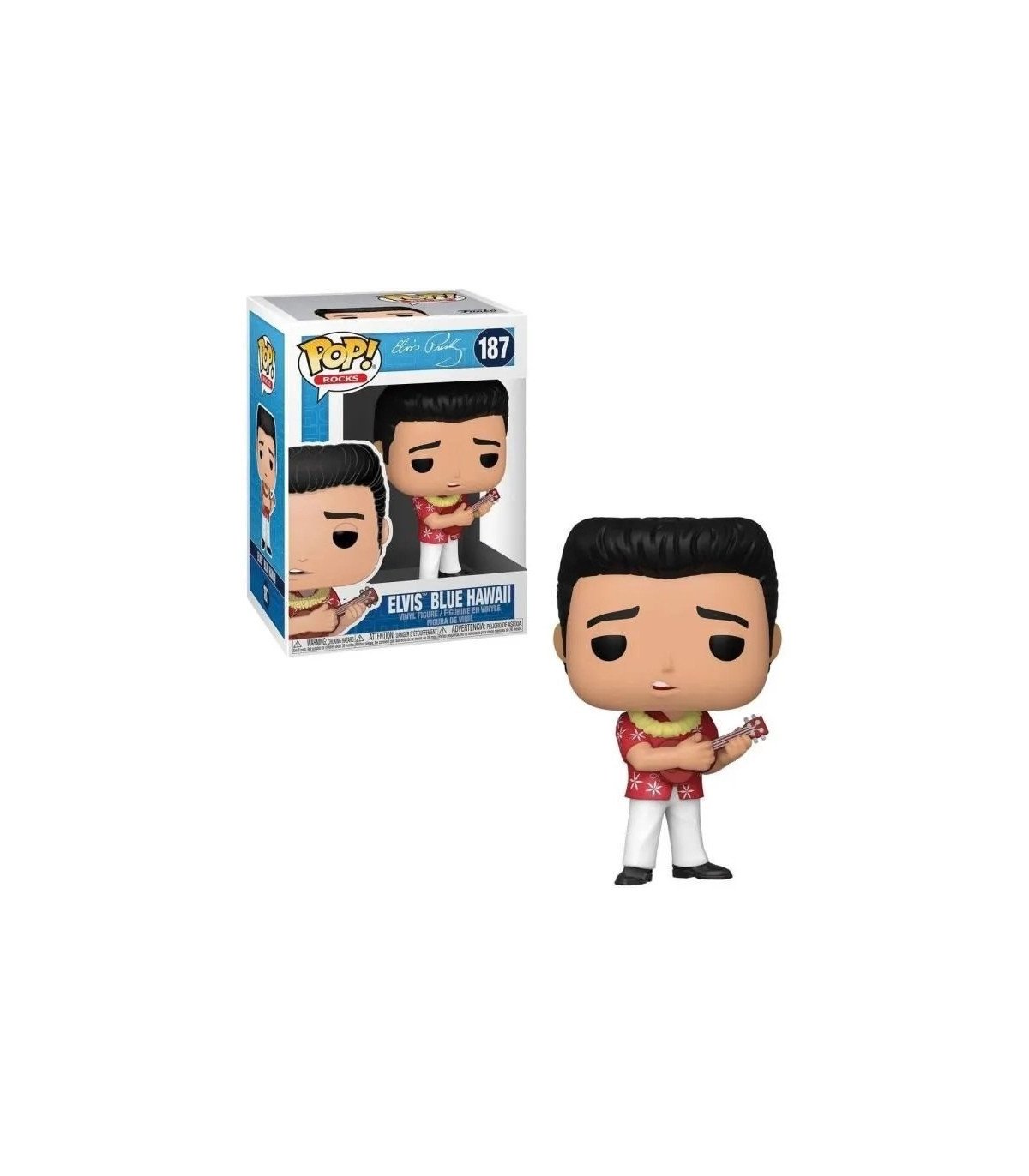 Figurine Pop Elvis Presley - Blue Hawaii - Rock'n'Roll Collector.