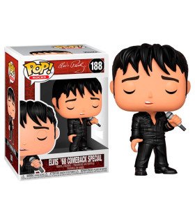 ELVIS PRESLEY - FIGURINE POP N° 188 - 68 COMEBACK SPECIAL
