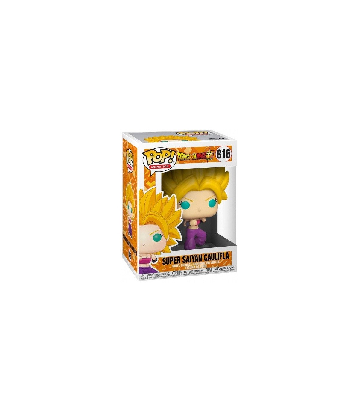 DRAGON BALL - FIGURINE POP N° 816 - SUPER SAIYAN CAULIFLA