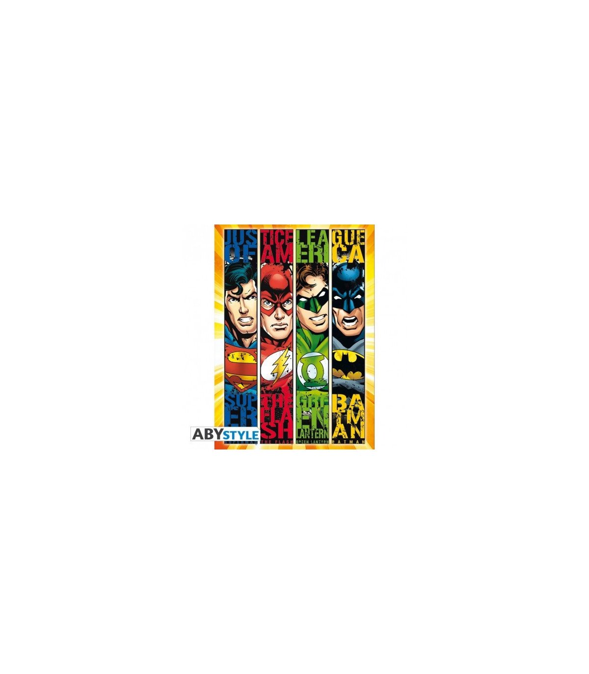 Cartes Postales DC Comics | Justice League – 5 designs héroïques