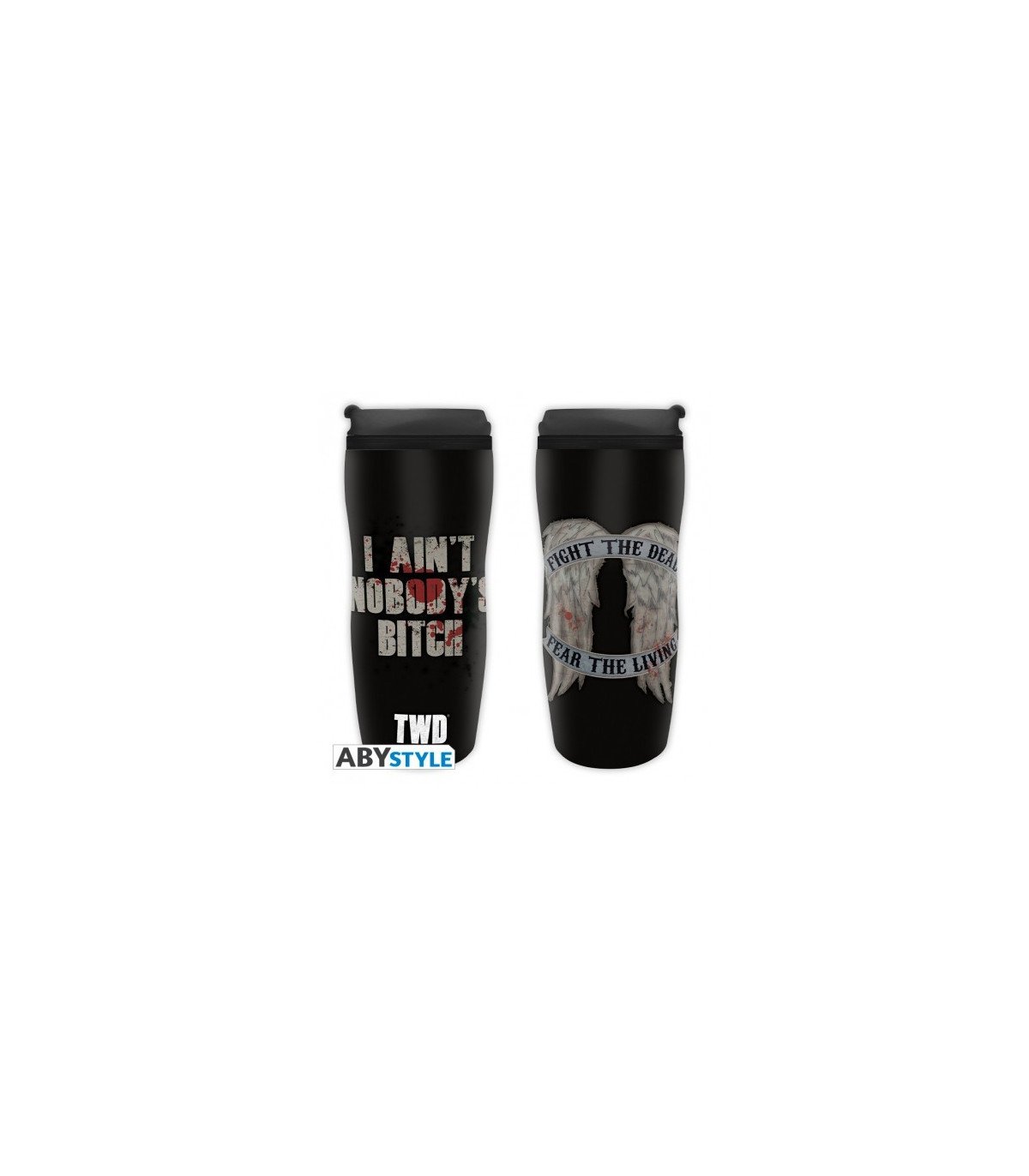 THE WALKING DEAD - DARYL WINGS - MUG DE VOYAGE 355 ML