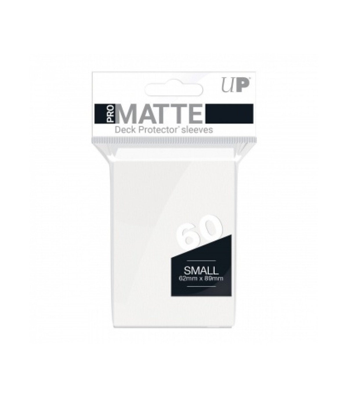 Protèges cartes Ultra Pro – Blanc – Finition Pro-Matte – Pack x50 – Format standard
