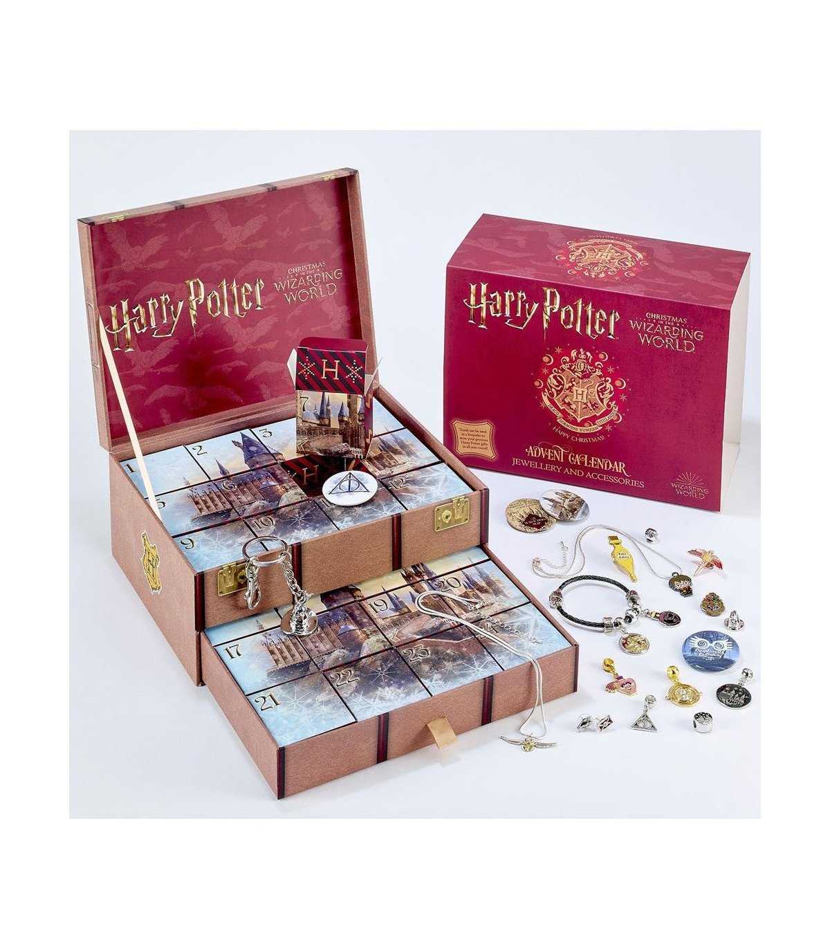 Calendrier de l'Avent Bijoux Harry Potter – 24 jours de magie à découvrir