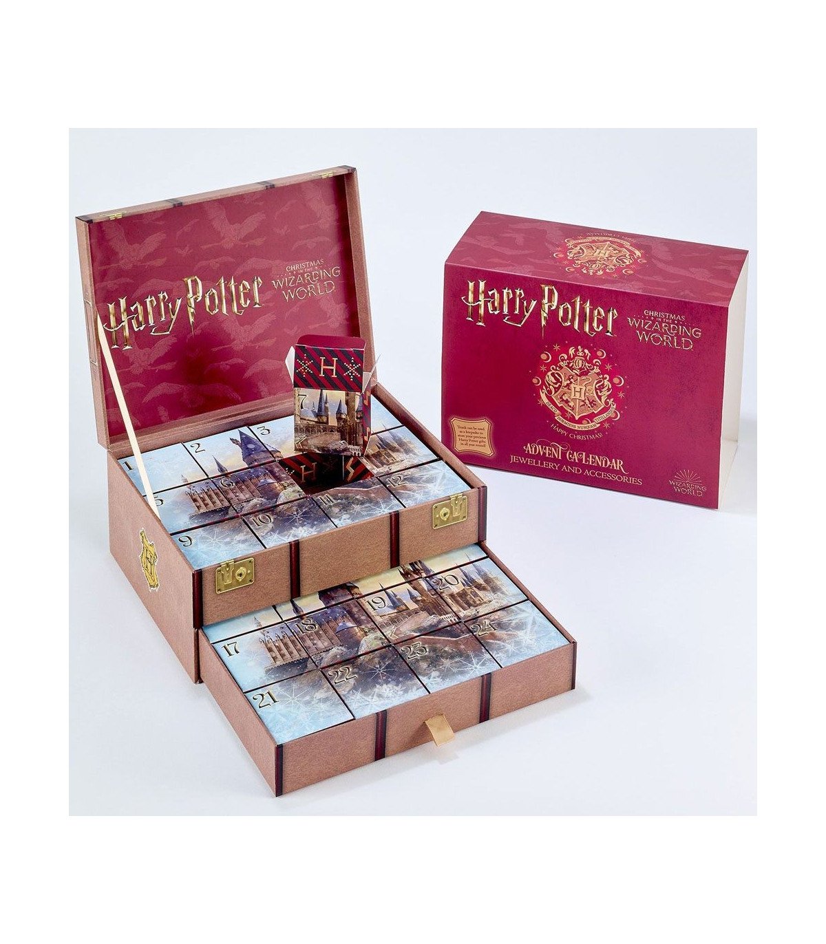 Calendrier de l'Avent Bijoux Harry Potter 2021 | Bijoux magiques en 24 jours