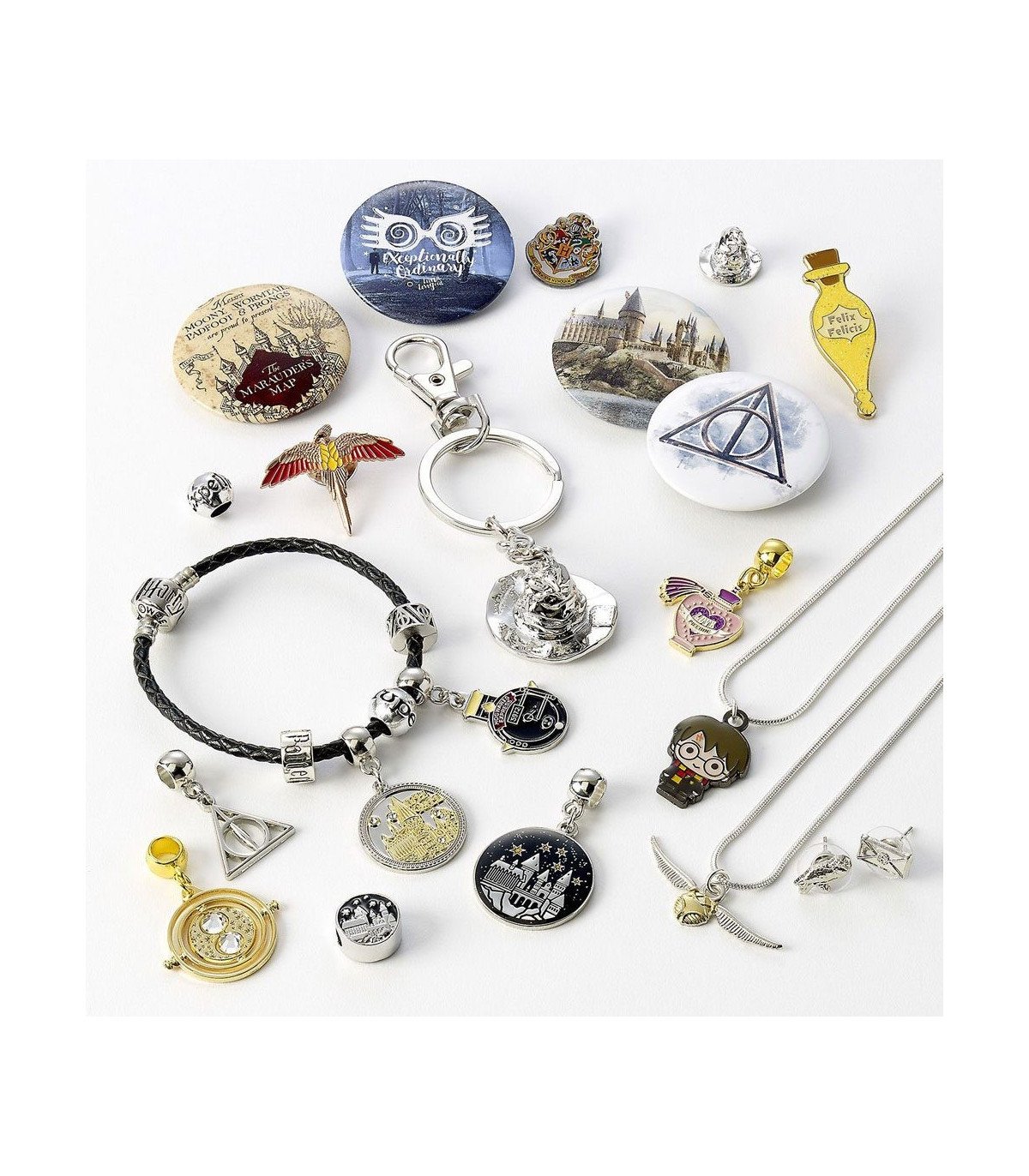 Calendrier de l'Avent Bijoux Harry Potter 2021 | Bijoux magiques en 24 jours