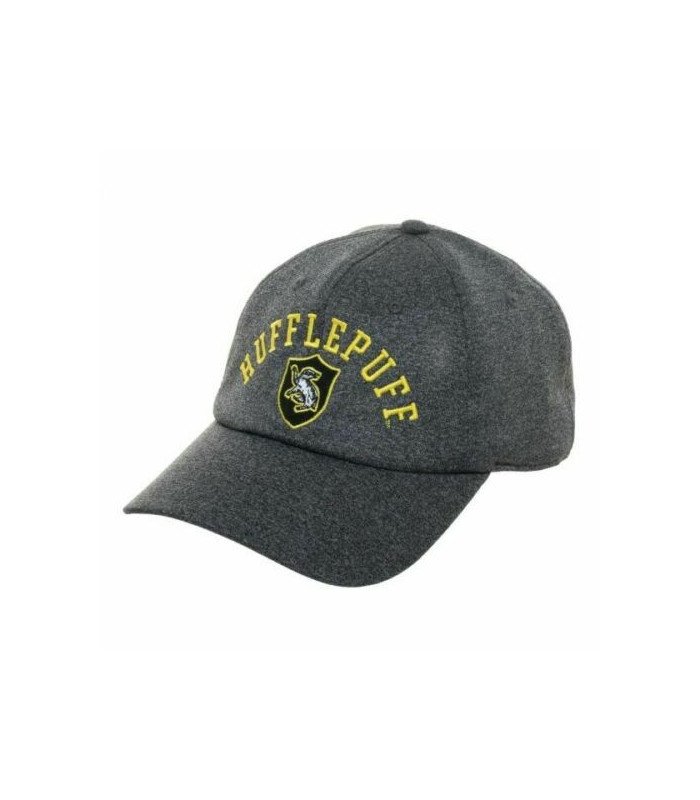 Casquette jaune et noire inspirée de la maison Poufsouffle dans Harry Potter