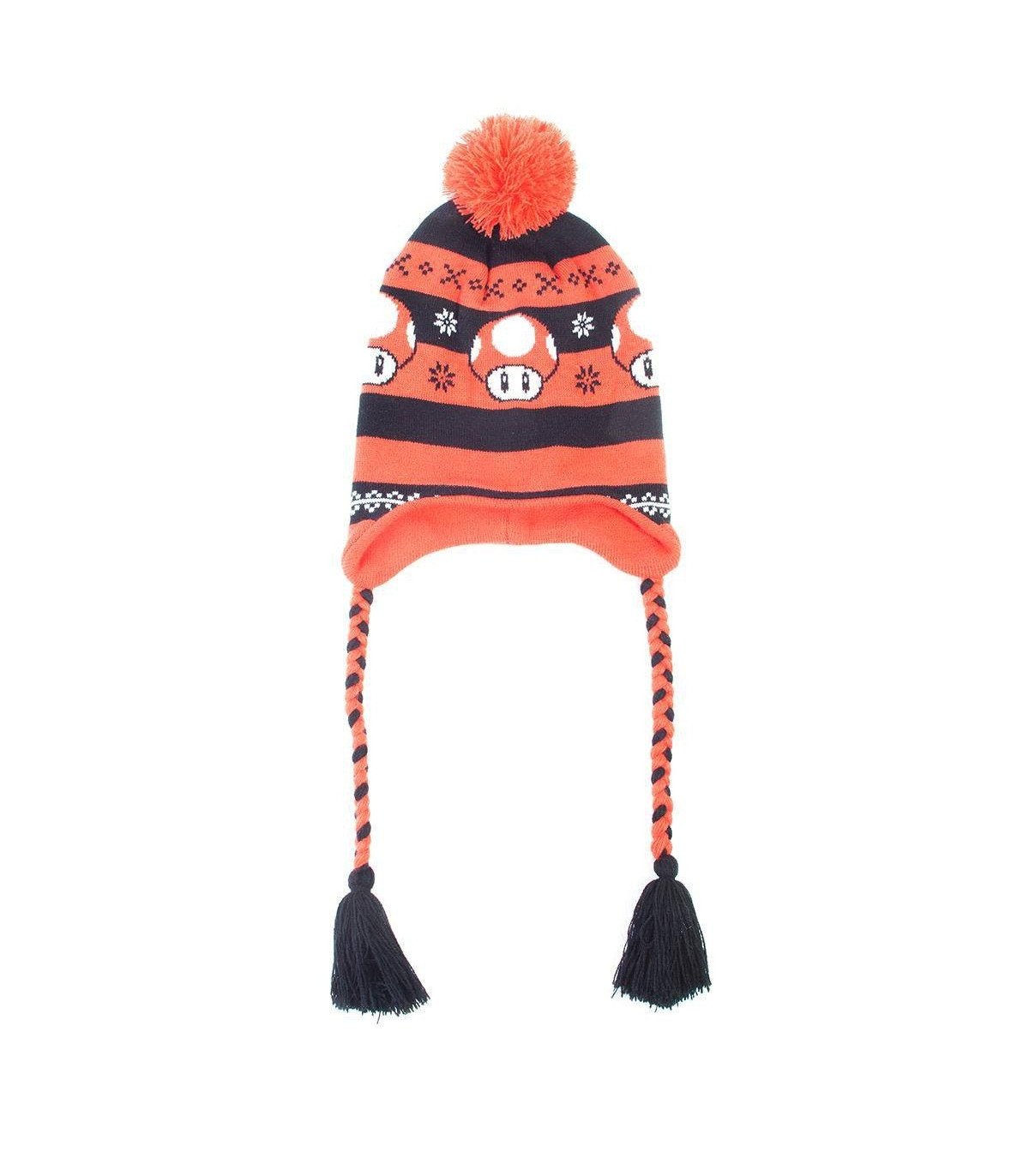 Bonnet de ski Laplander Super Mario Mushroom par Nintendo