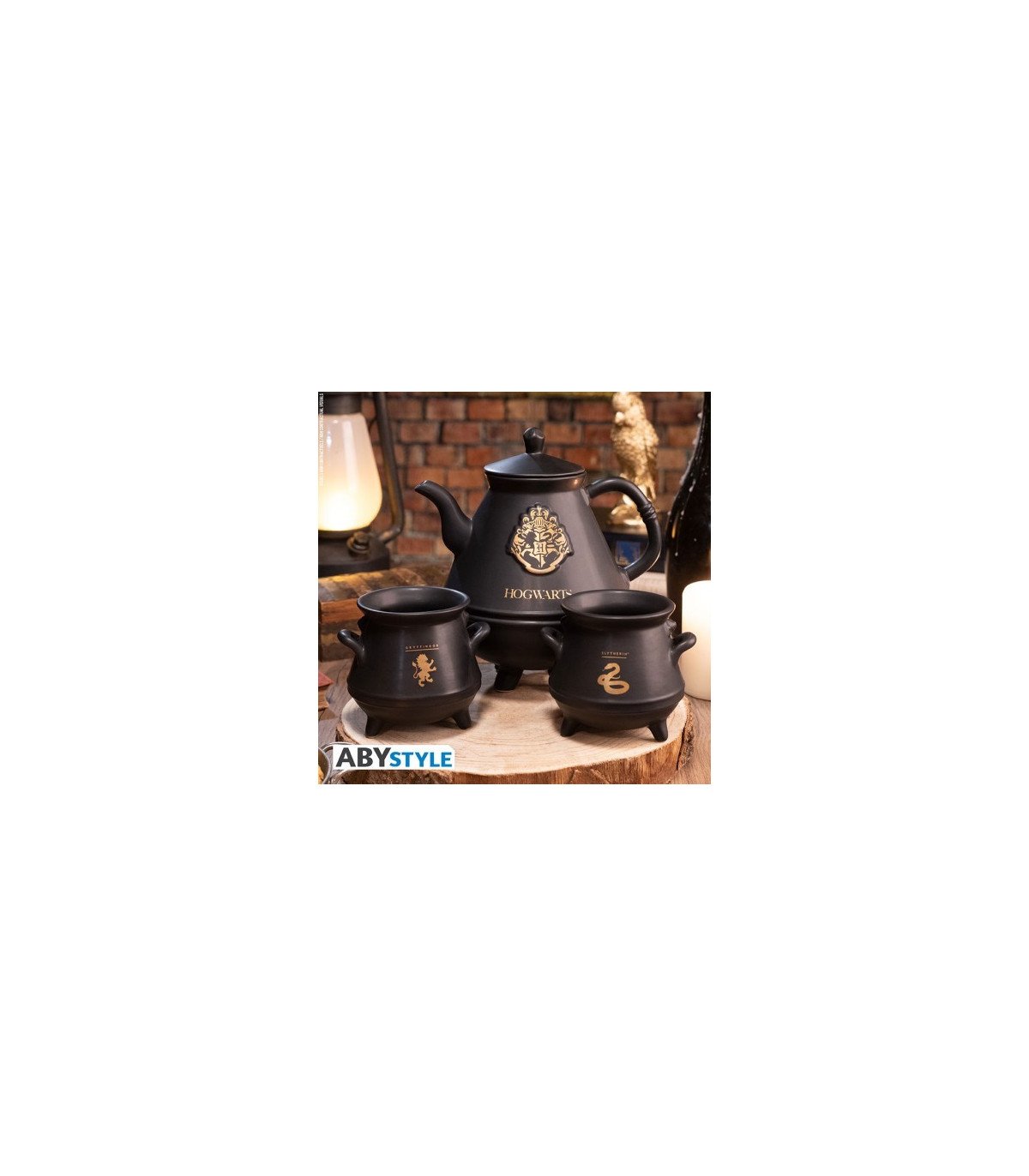 HARRY POTTER - SET AVEC CHAUDRONS POUDLARD - THEIERE