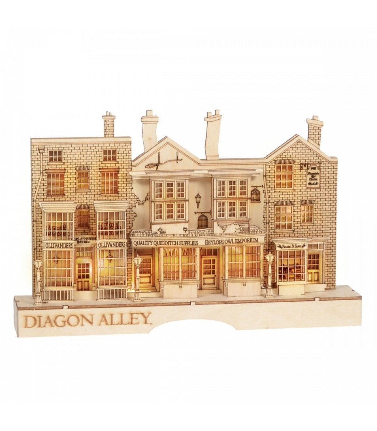 HARRY POTTER - DIAGON ALLEY LIT CENTERPIECE