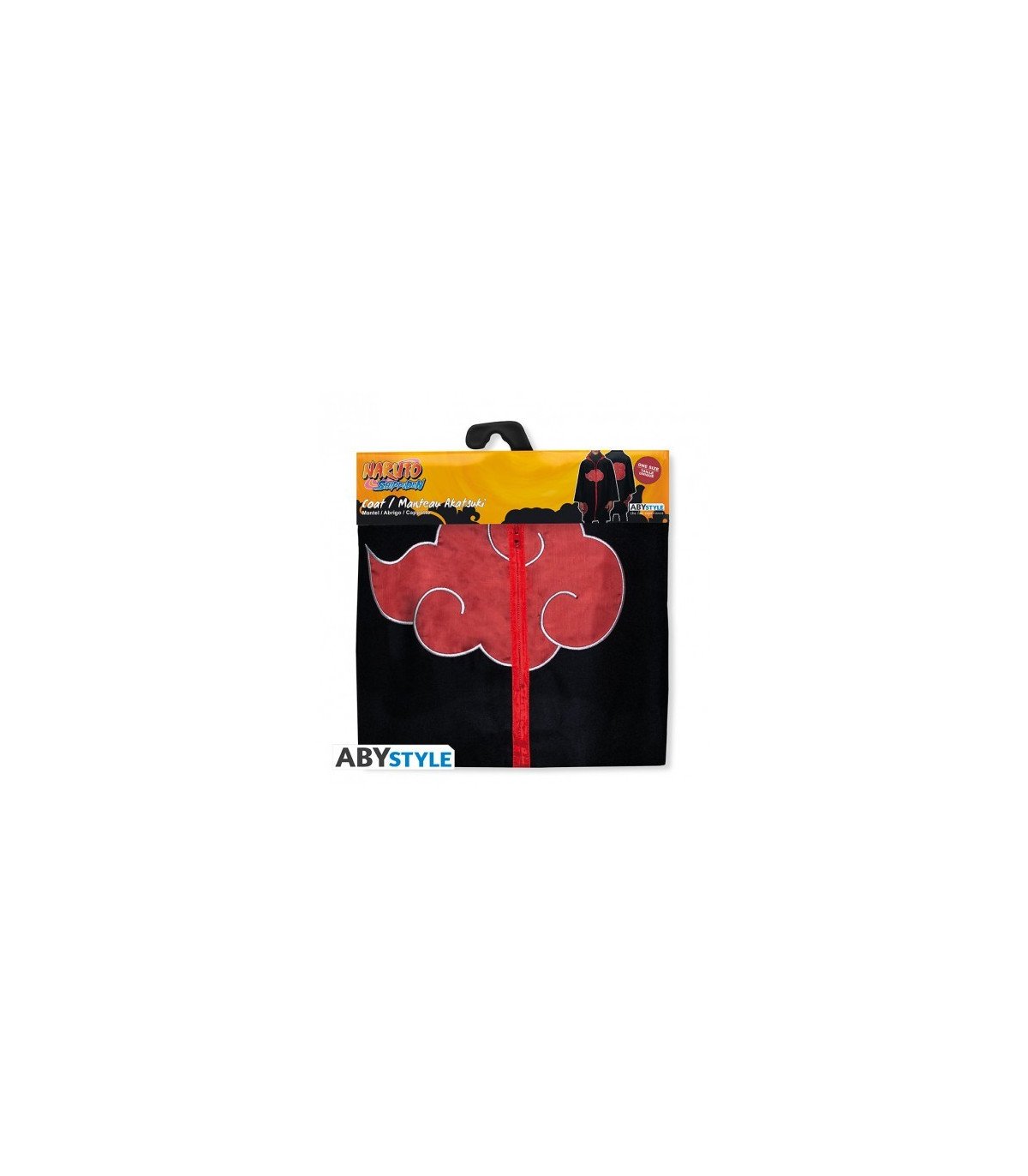 Manteau Akatsuki Naruto Shippuden - 100 % polyester redoutable