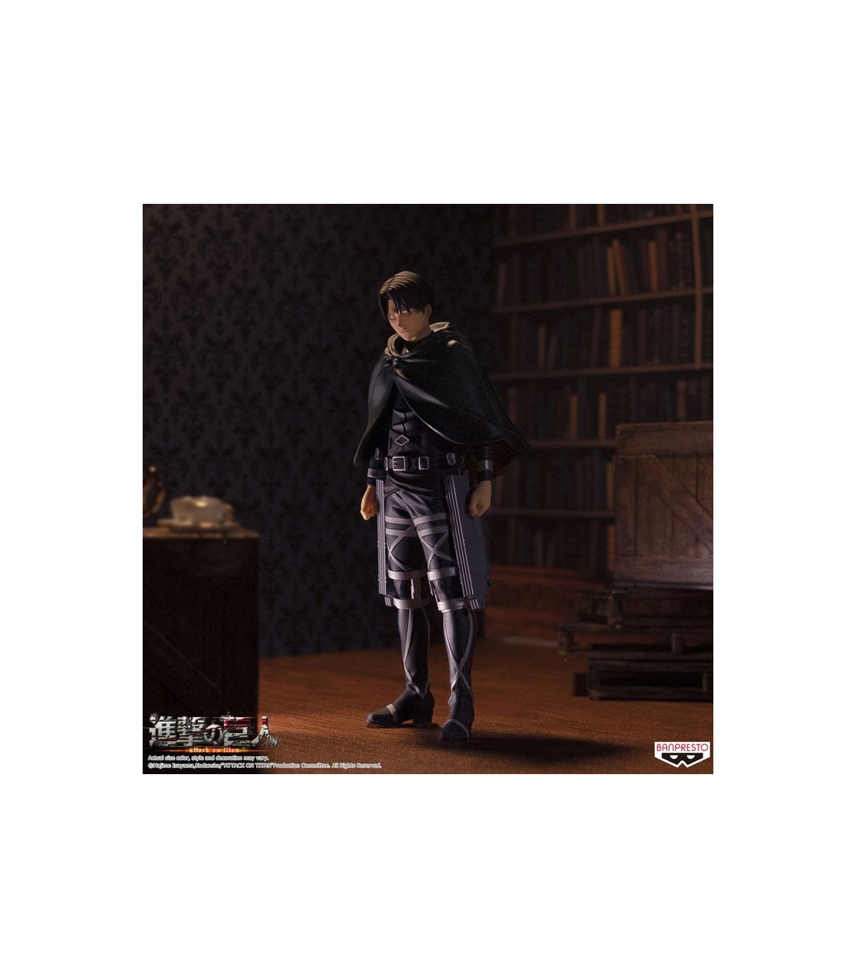 ATTACK ON TITAN - LEVI - THE FINAL SEASON - FIGURNE 16 CM