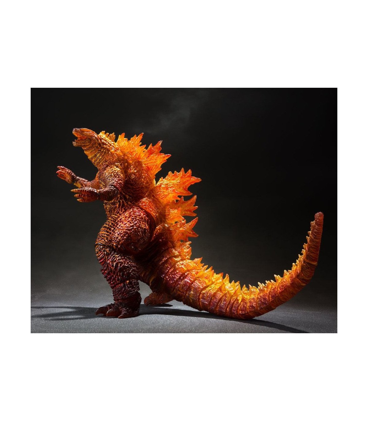 GODZILLA - KING OF THE MONSTERS 2019 -  FIGURINE S.H. MONSTERARTS BURNING GODZILLA 16 CM