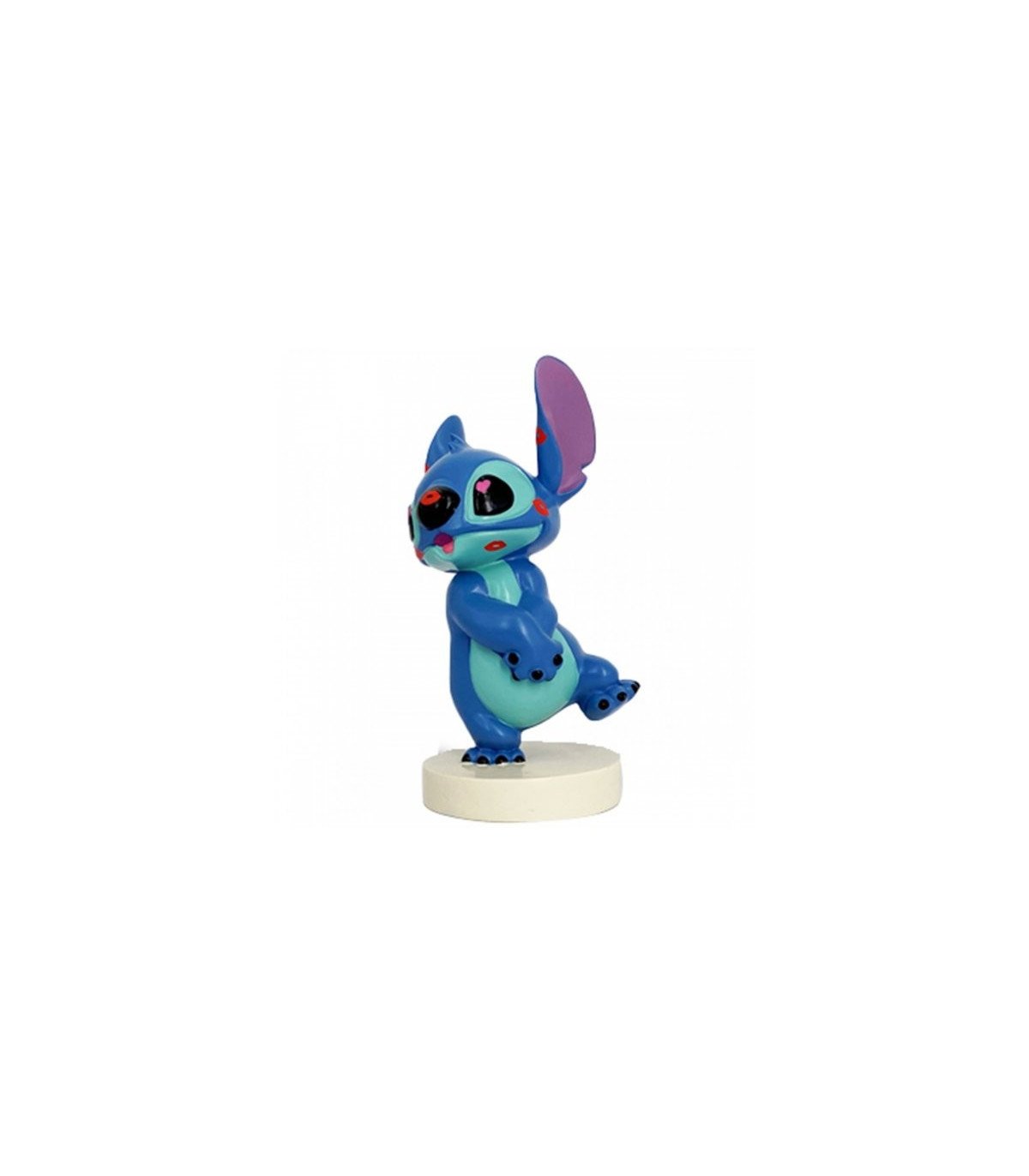 Figurine Stitch Rouge à Lèvres – Même un alien a droit à des bisous