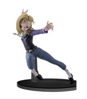 DRAGON BALL SUPER - ANDROID 18 - FIGURINE SCULTURES2 15CM