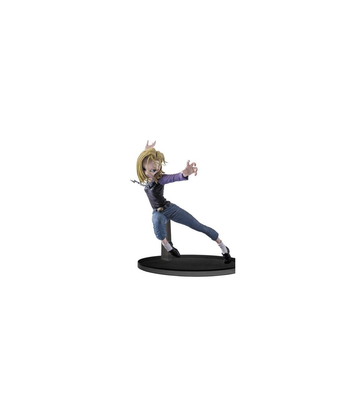 DRAGON BALL SUPER - ANDROID 18 - FIGURINE SCULTURES2 15CM