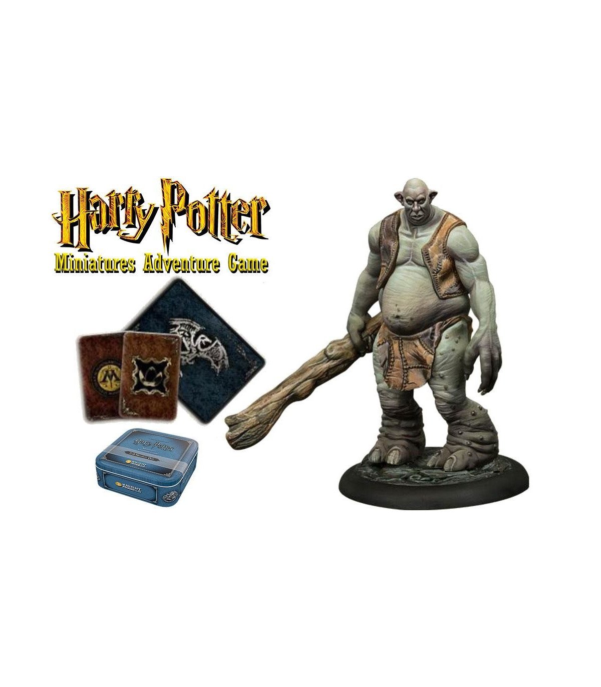 HARRY POTTER - FIGURINE 35 MM ADVENTURE PACK TROLL
