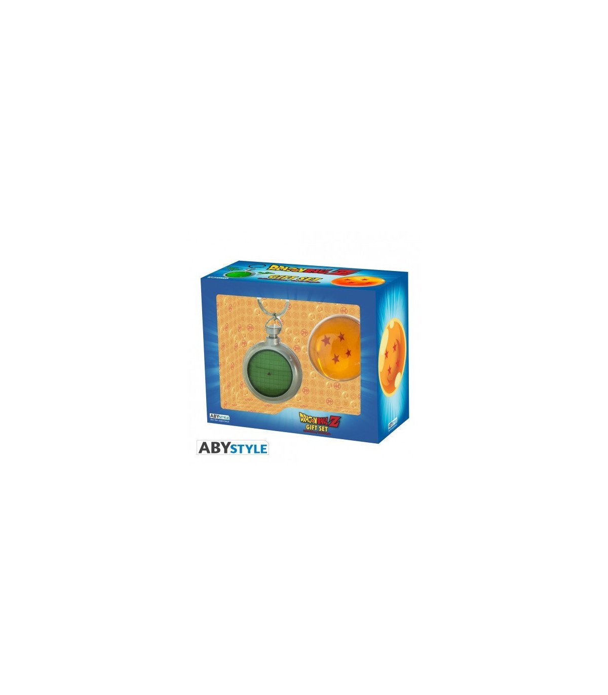 DRAGON BALL - COFFRET - RADAR KEYCHAIN + DRAGON BALL 56 MM