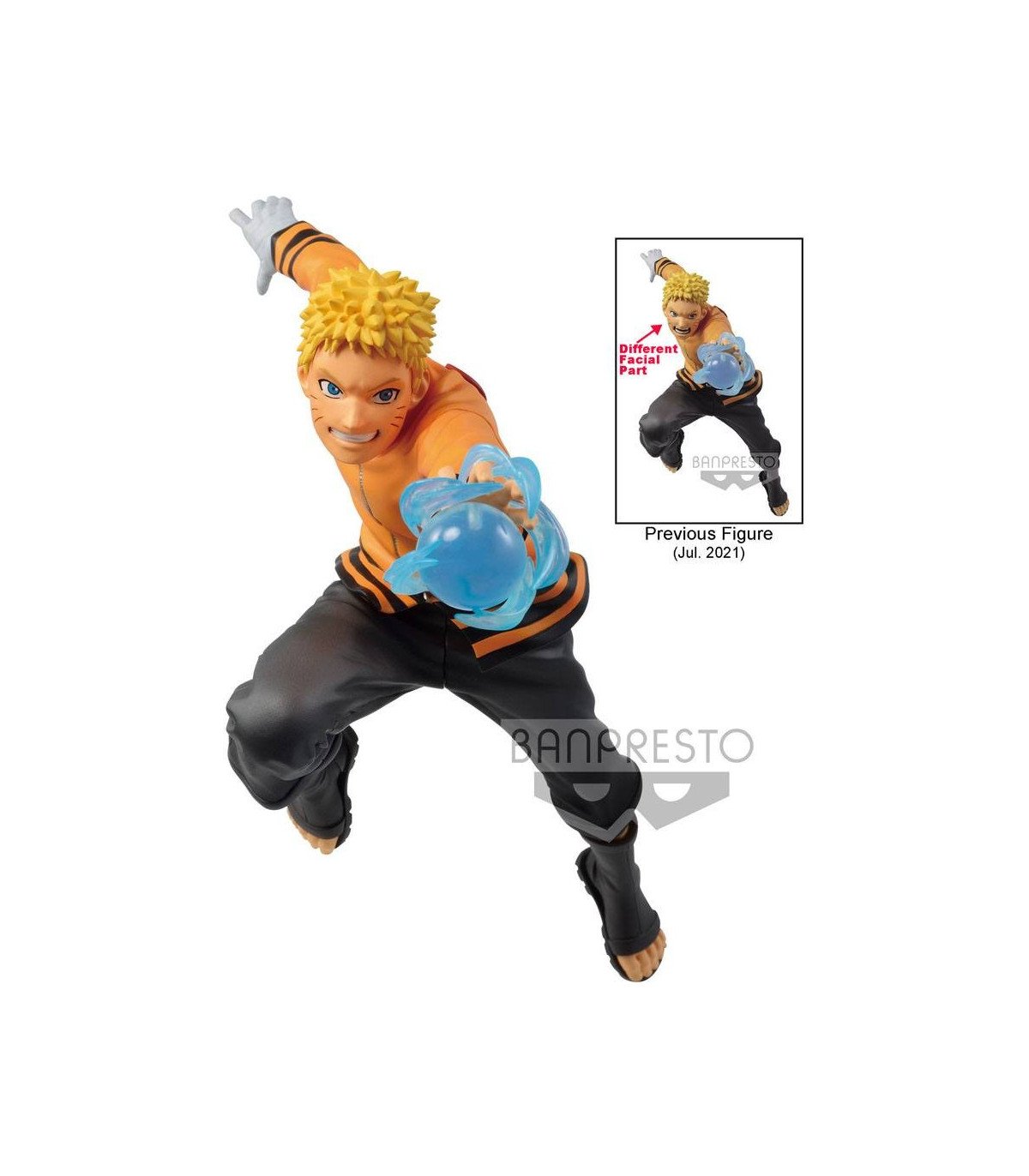 BORUTO - NARUTO UZUMAKI VER B - FIGURINE VIBRATION STARS 13CM