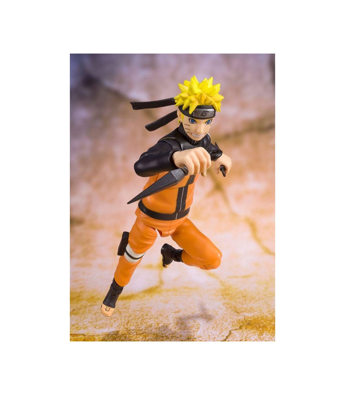NARUTO SHIPPUDEN - NARUTO UZUMAKI - FIGURINE S.H. FIGUARTS 14 CM