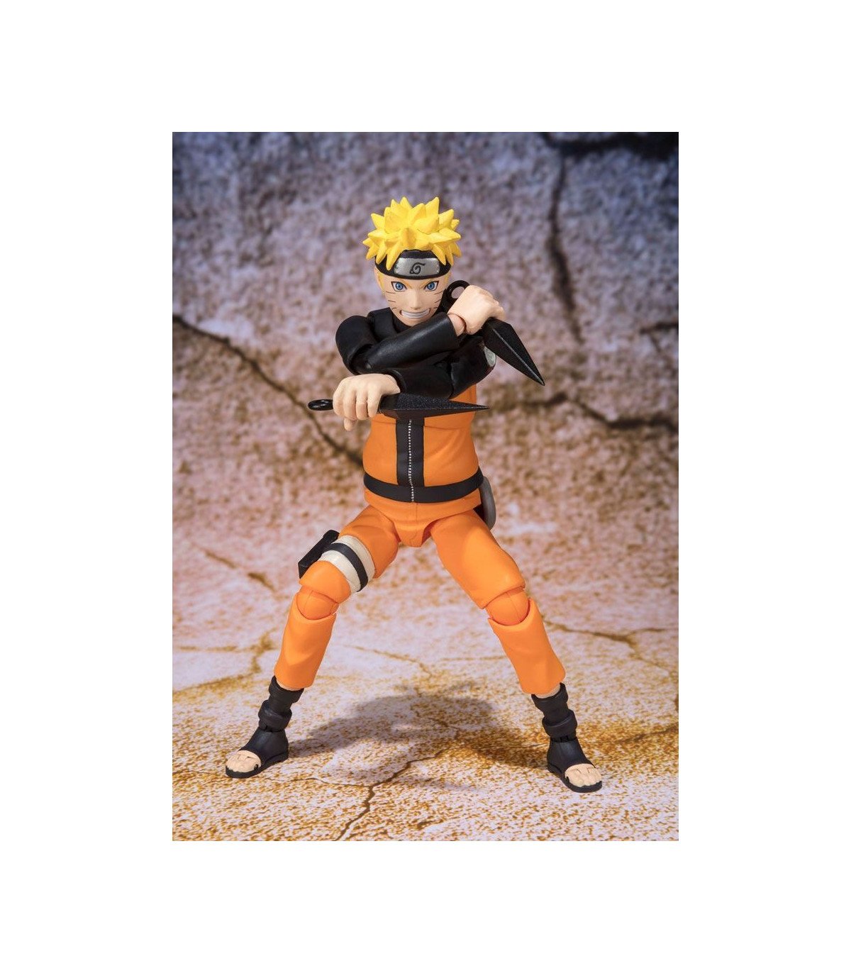 NARUTO SHIPPUDEN - NARUTO UZUMAKI - FIGURINE S.H. FIGUARTS 14 CM