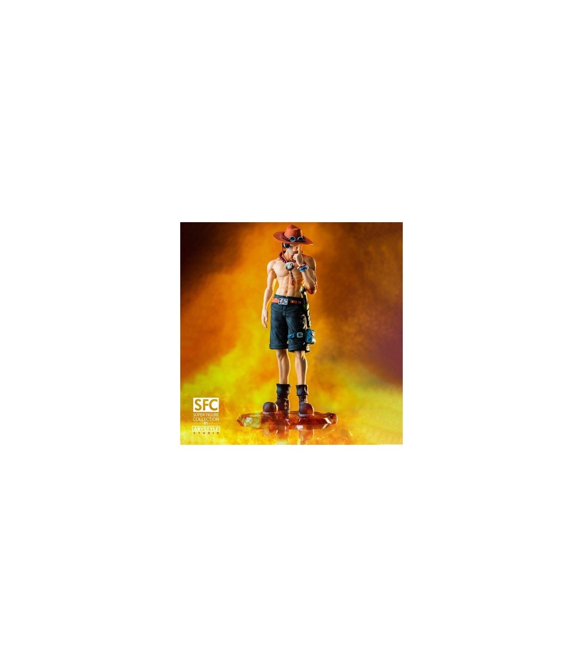 ONE PIECE - FIGURINE PORTGAS D ACE - SFC 18 CM