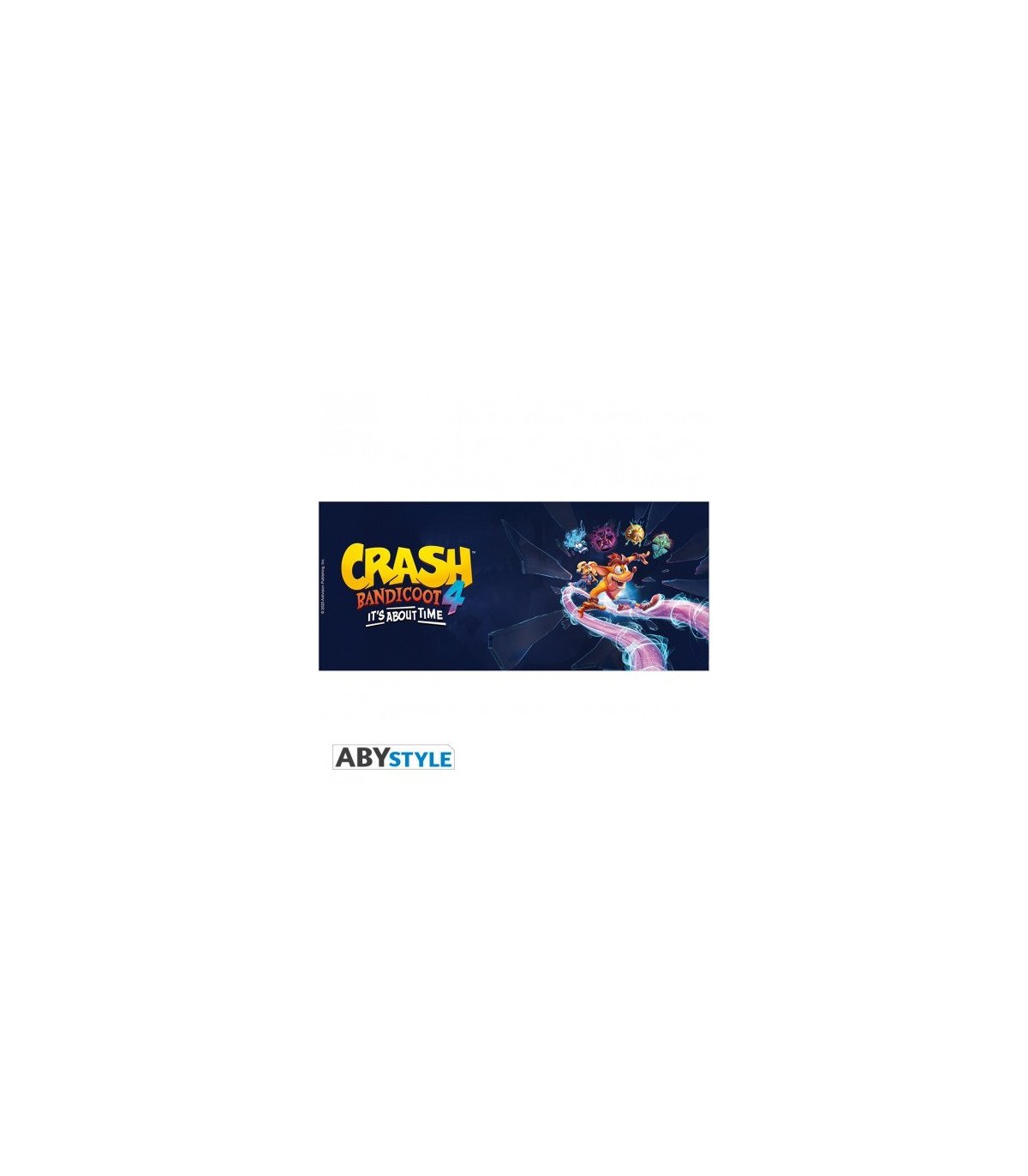 CRASH BANDICOOT - IT S ABOUT TIME - MUG 320 ML