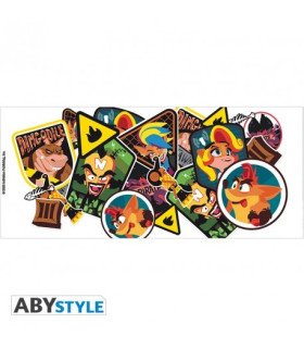 CRASH BANDICOOT - STICKER CRASH - MUG 320 ML