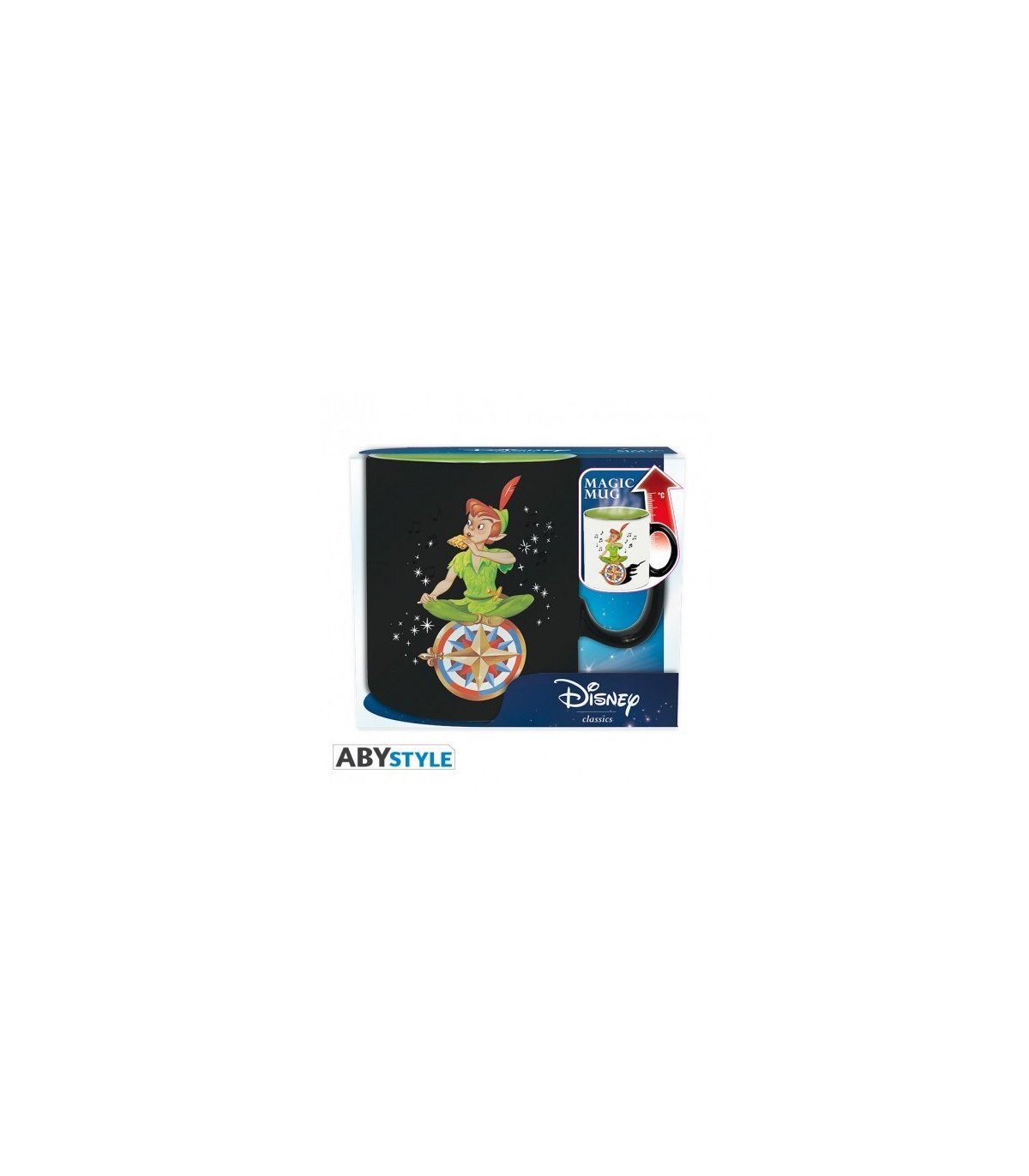 DISNEY - PETER PAN NEVERLAND - MUG HEAT CHANGE 460 ML