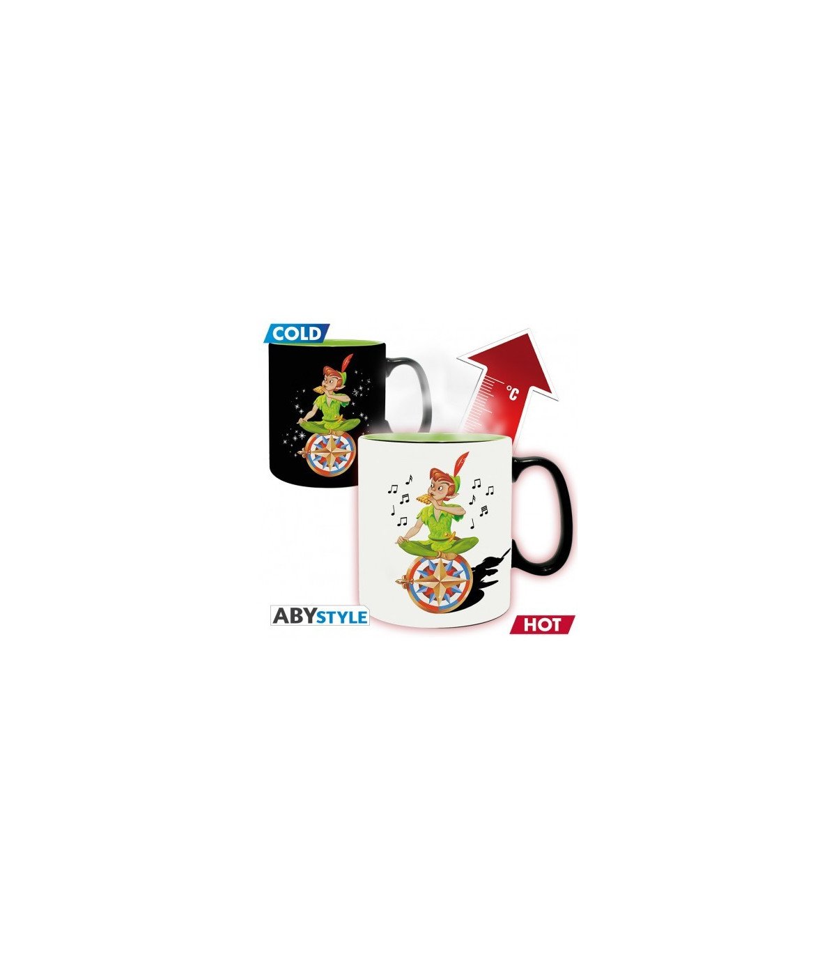 DISNEY - PETER PAN NEVERLAND - MUG HEAT CHANGE 460 ML
