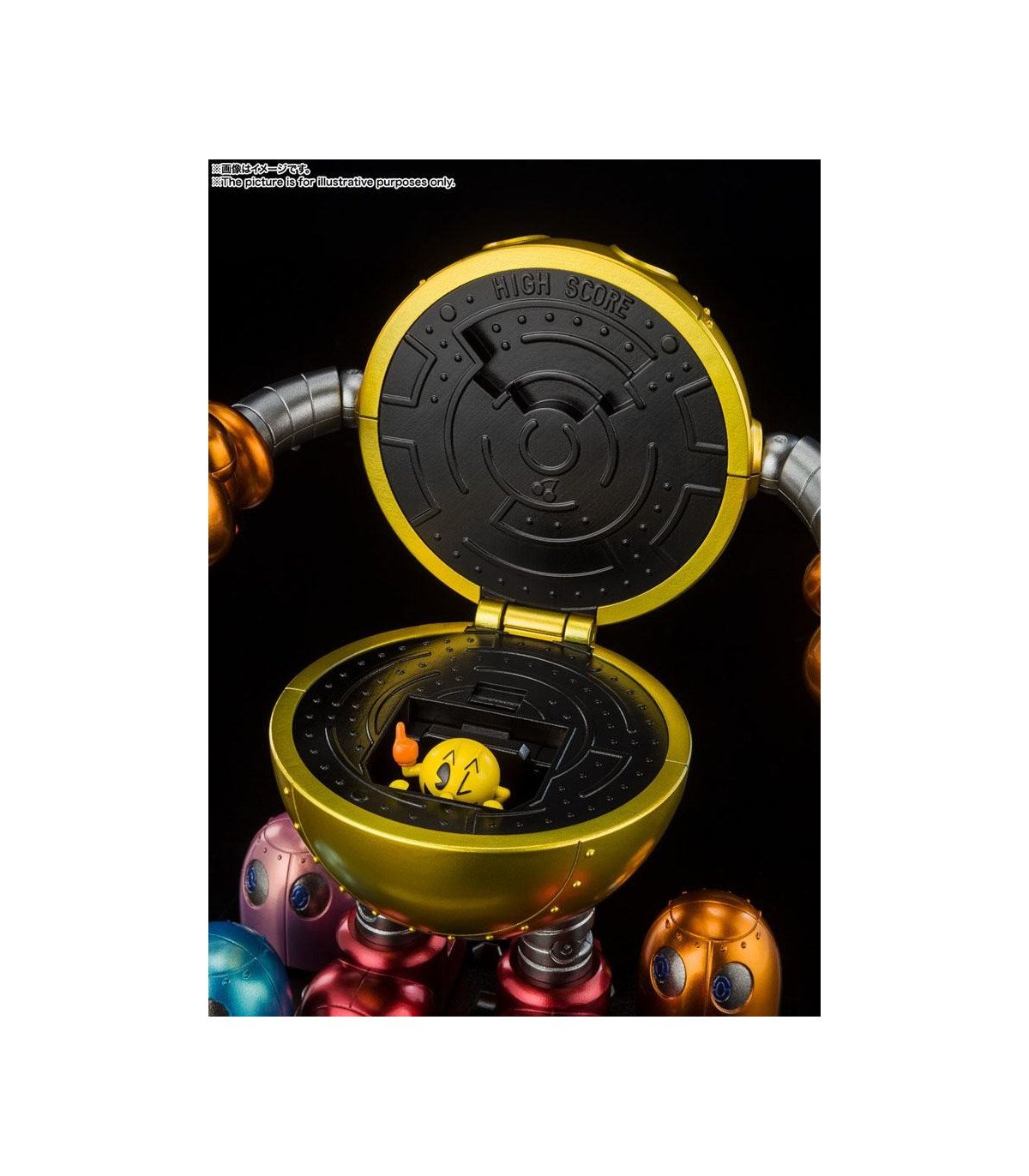 PAC-MAN - REPLIQUE DIECAST CHOGOKIN 11 CM