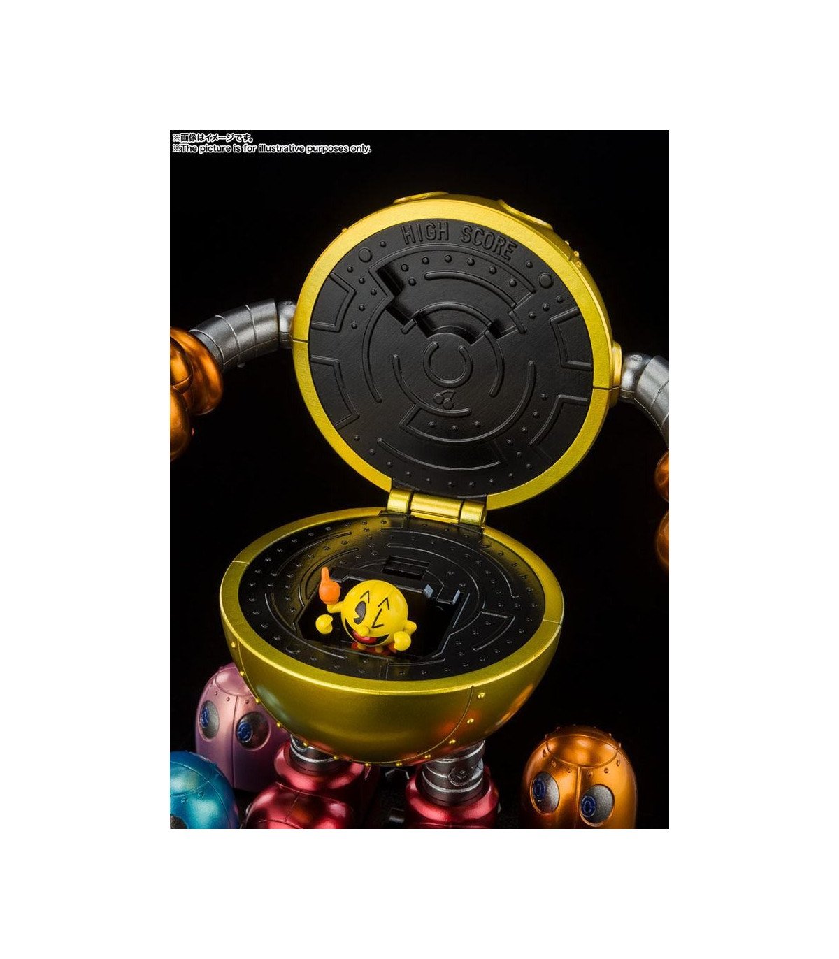 PAC-MAN - REPLIQUE DIECAST CHOGOKIN 11 CM