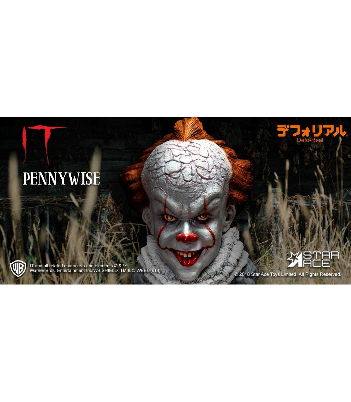 PENNYWISE - CA - IL EST REVENU 2017 - FIGURINE NORMAL VERSION 15 CM