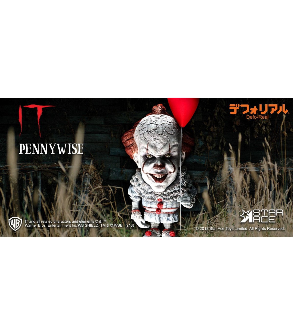 PENNYWISE - CA - IL EST REVENU 2017 - FIGURINE NORMAL VERSION 15 CM
