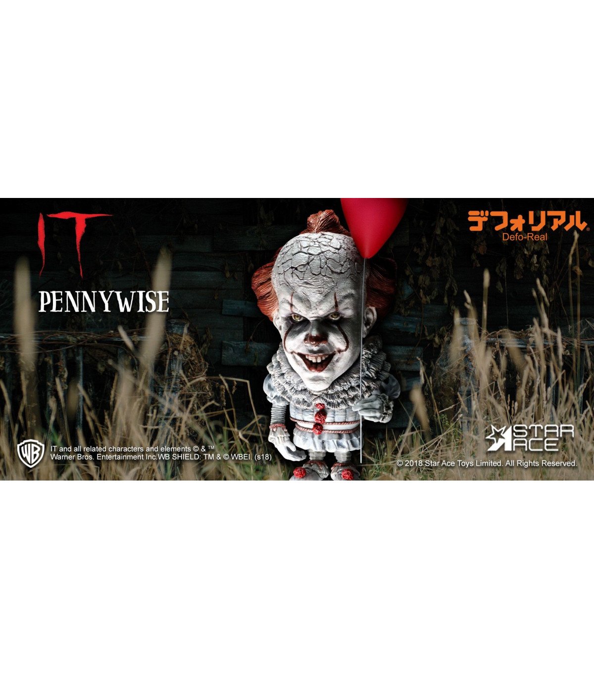 PENNYWISE - CA - IL EST REVENU 2017 - FIGURINE NORMAL VERSION 15 CM