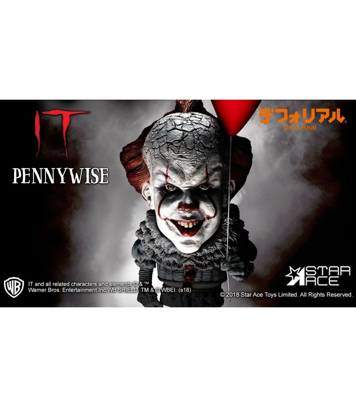 PENNYWISE - CA - IL EST REVENU 2017 - FIGURINE NORMAL VERSION 15 CM