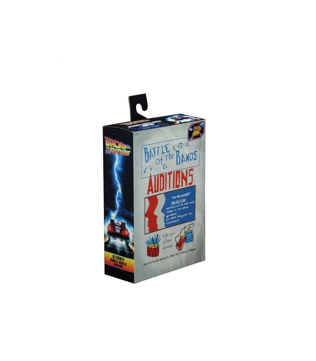 RETOUR VERS LE FUTUR  - MARTY MCFLY 1985 AUDICION - FIGURINE 18 CM