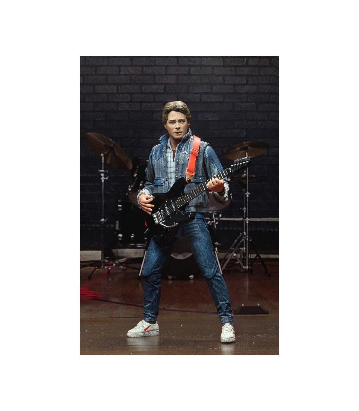 RETOUR VERS LE FUTUR  - MARTY MCFLY 1985 AUDICION - FIGURINE 18 CM