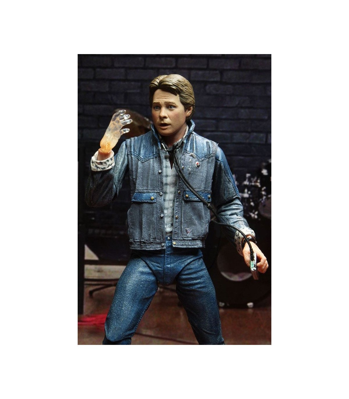 RETOUR VERS LE FUTUR  - MARTY MCFLY 1985 AUDICION - FIGURINE 18 CM