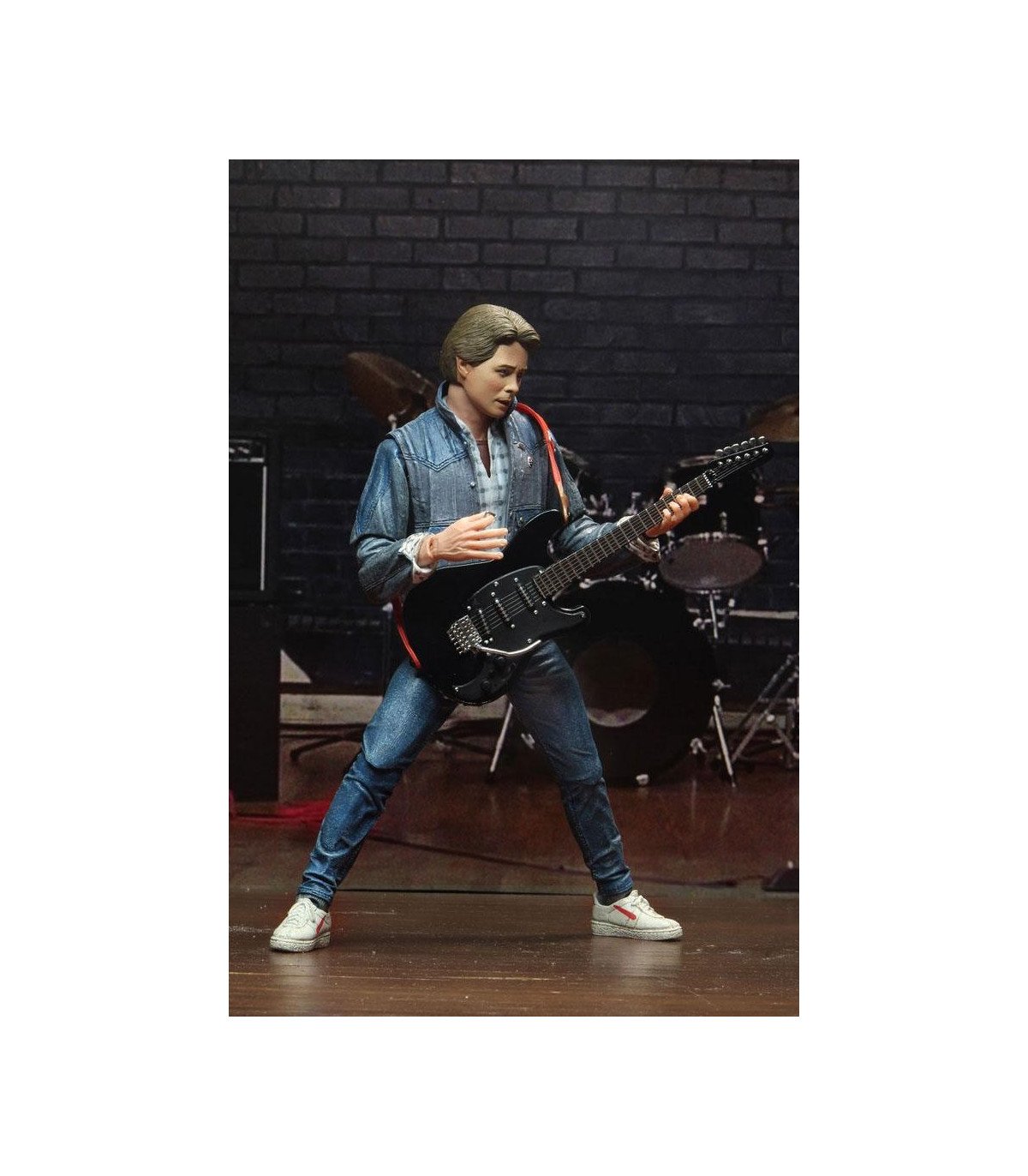 RETOUR VERS LE FUTUR  - MARTY MCFLY 1985 AUDICION - FIGURINE 18 CM