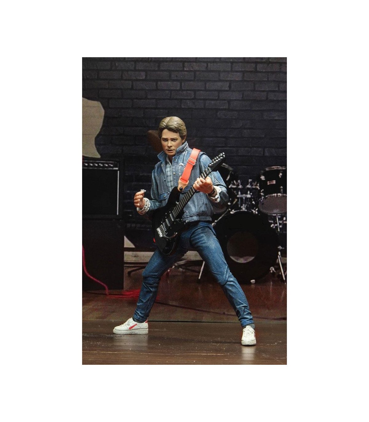 RETOUR VERS LE FUTUR  - MARTY MCFLY 1985 AUDICION - FIGURINE 18 CM