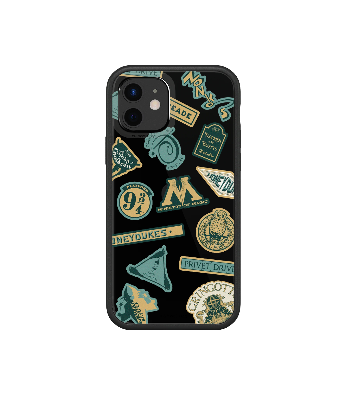 Harry Potter - iPhone 12/12 Pro - Coque RhinoShield - Monde des Sorciers