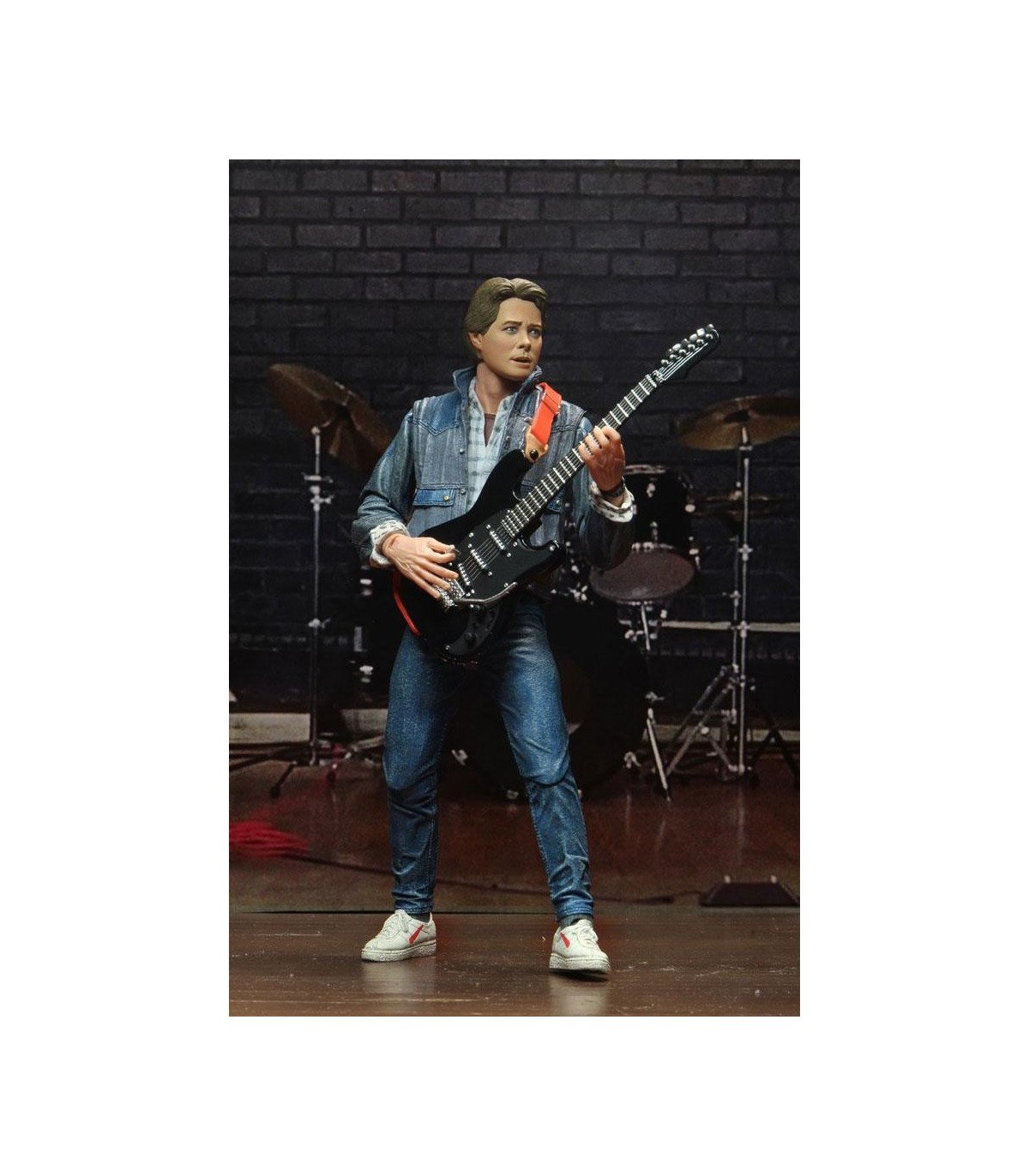 RETOUR VERS LE FUTUR  - MARTY MCFLY 1985 AUDICION - FIGURINE 18 CM