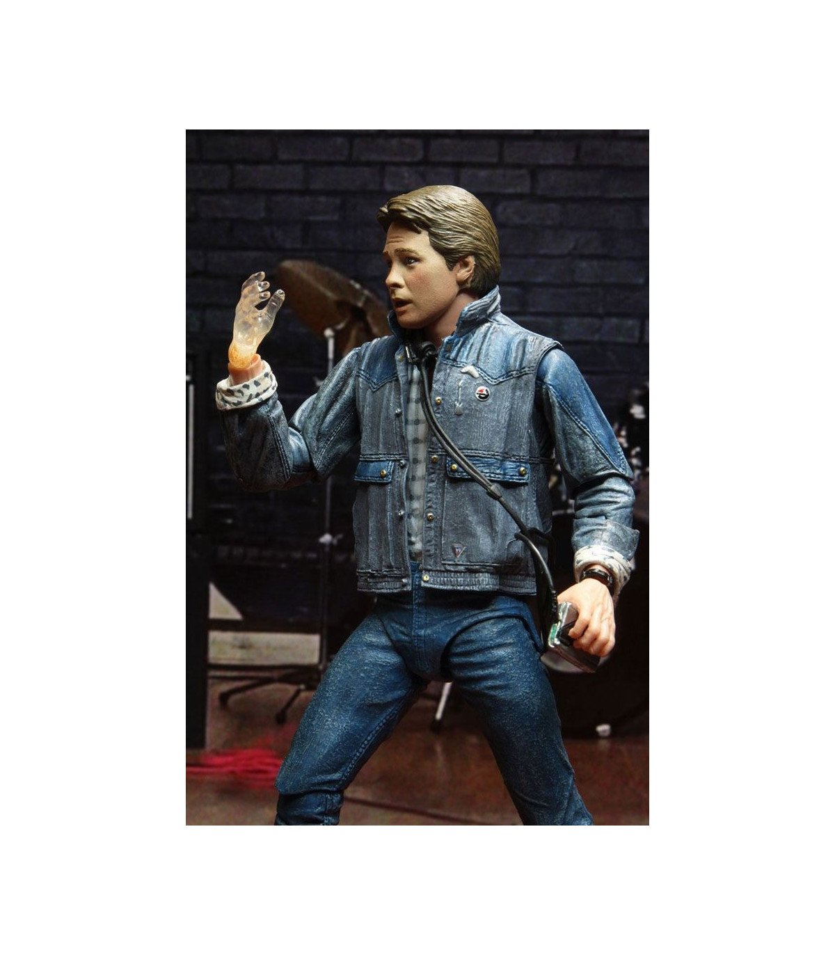 RETOUR VERS LE FUTUR  - MARTY MCFLY 1985 AUDICION - FIGURINE 18 CM