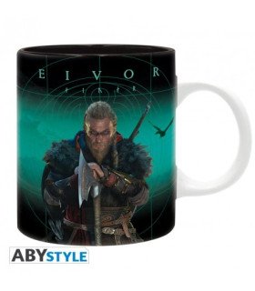 Mug Assassin’s Creed – Eivor Valhalla – 320 ml – Officiel ABYstyle – Céramique – Boîte noire