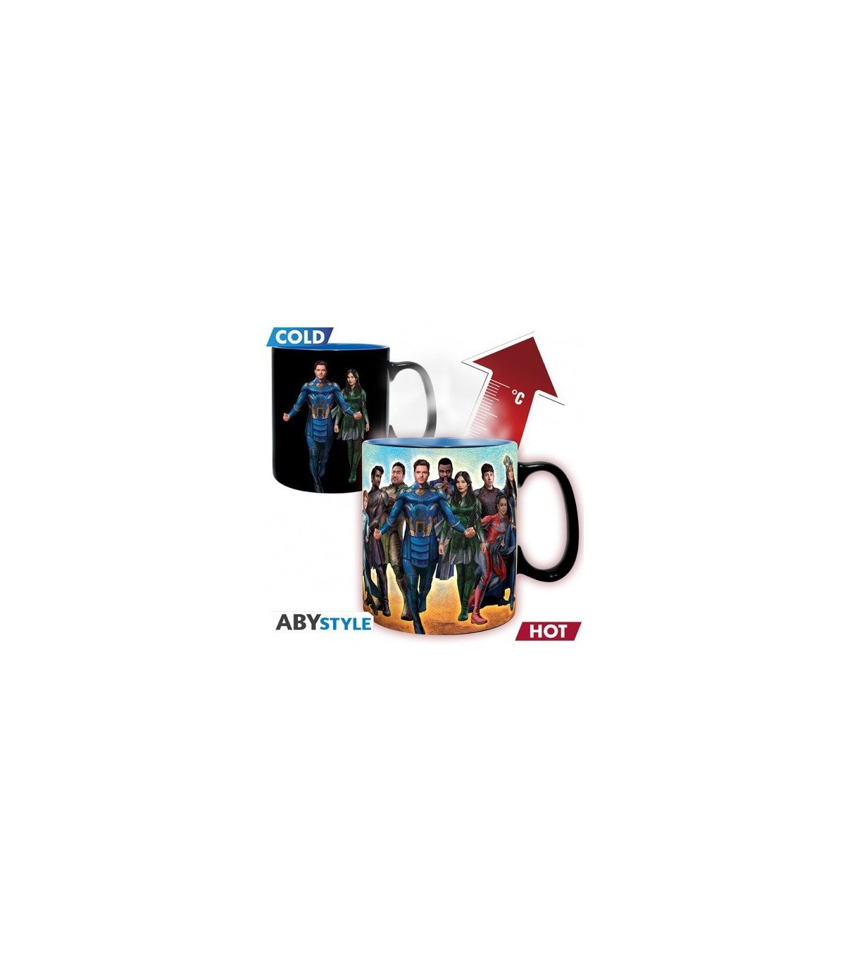 Mug Heat Change Marvel Eternals – 460 ml