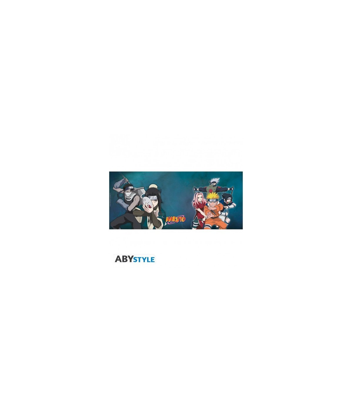 NARUTO - EQUIPE 7 VS HAKU / ZABUZA - MUG 320 ML